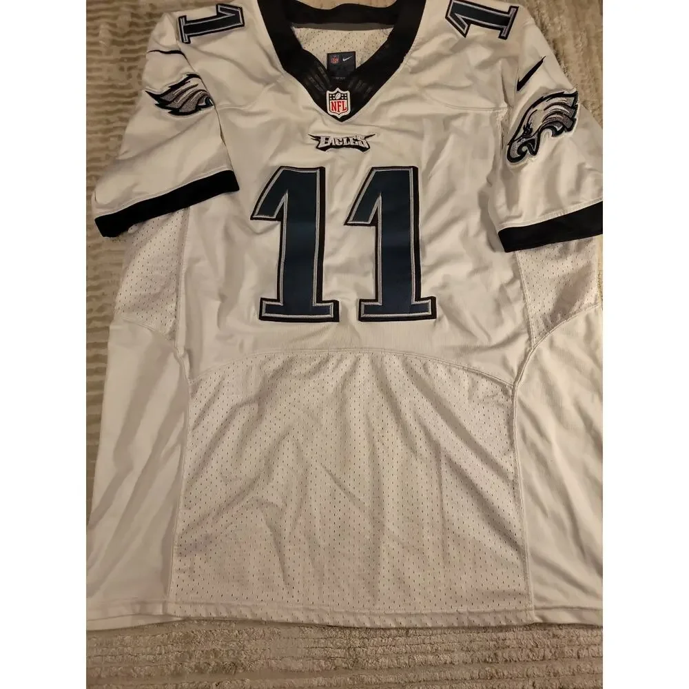 Nike Carson Wentz Philadelphia Eagles Jersey Mens Size Large 44 Football Adult